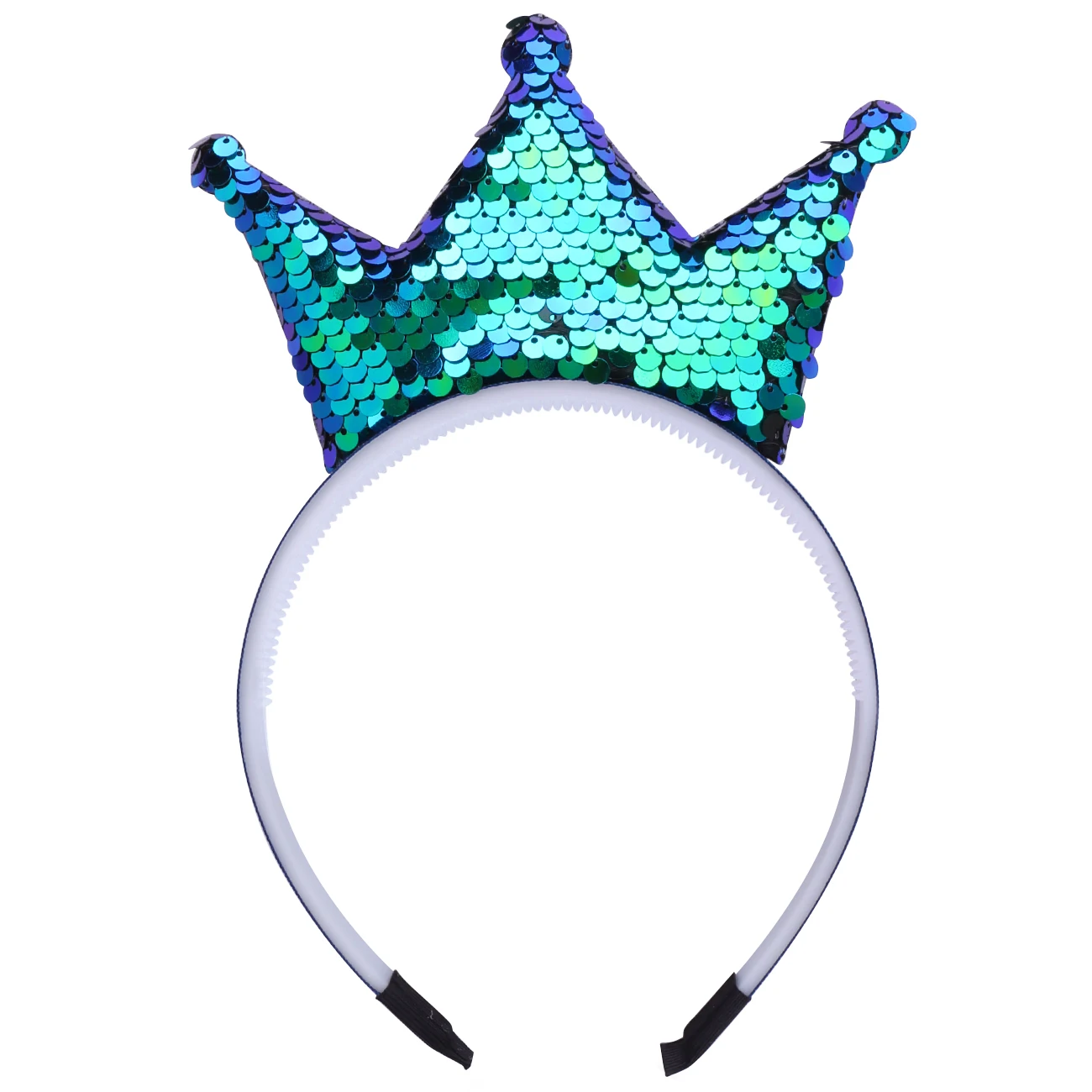 Pailletten Krone Stirnband Mädchen Haar bänder Glitzer Kronen Haar Reifen Frauen Haarschmuck für Party begünstigt Kopfschmuck Geschenk – Detail 25