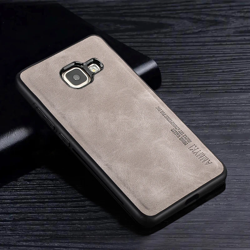 Simple pattern Case For Samsung Galaxy J5 J7 prime max Plus Case Pu leather For Samsung A3 A7 On5 on7