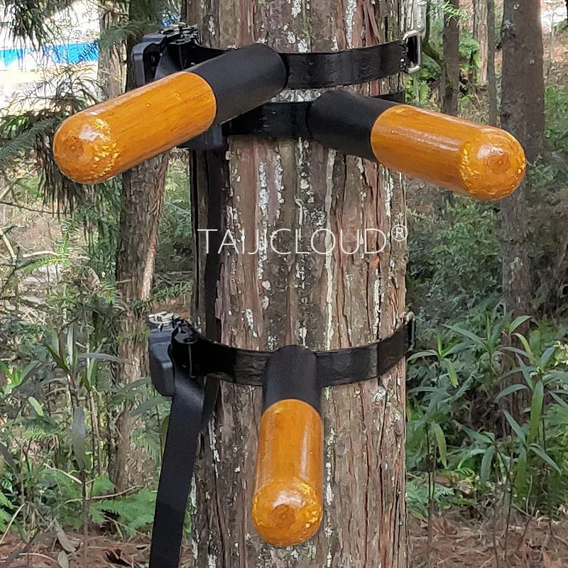 Sandbag to Wooden Dummy Wing Chun, Outdoor Park Tree Binding Spring Peg, Easy to Carry and Fast Install