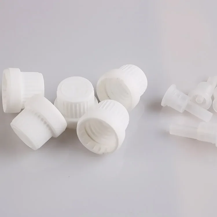 Bottle cap 18mm screw tamper evident cap with drop plug for essential oil bottle plastic cap for 5ml/10ml/15ml/20ml/30ml/50ml/100ml bottle