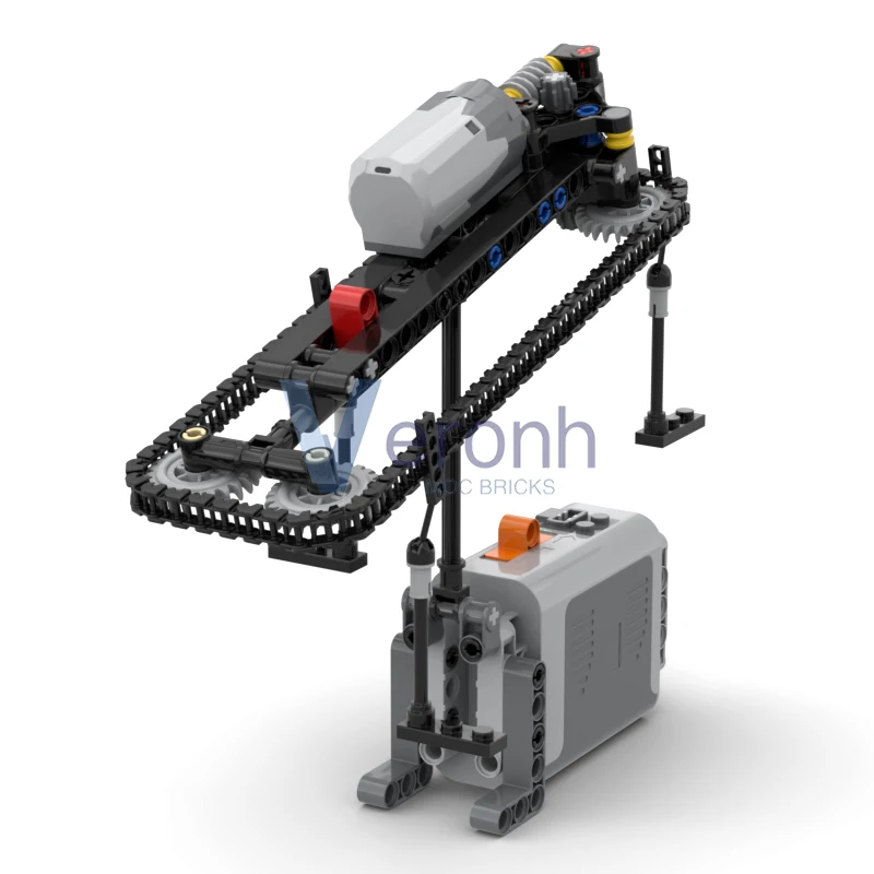 Creative Technical Ski Lift Model Set Building Blocks with PF