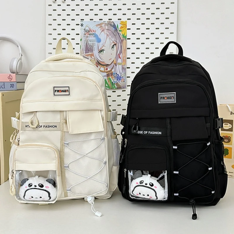 Children School Bags for Teenage Boys Girls Lightweight Junior High School Backpacks Kids Students Schoolbag Large Grade 3-9