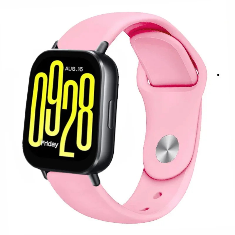 Comfortable 22mm Soft Silicone Strap - Replaceable Wristband for Smartwatches