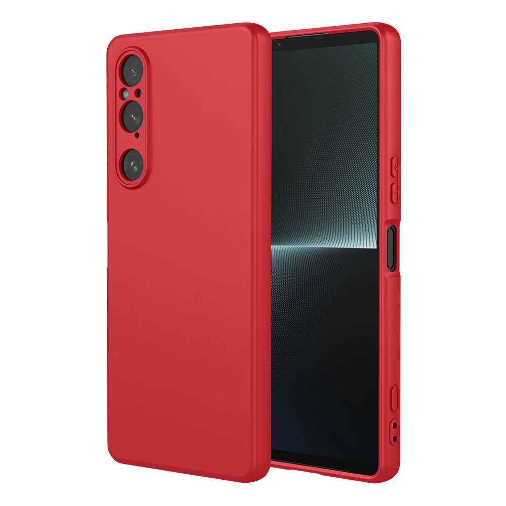 حافظة مرنة من السيليكون السائل لهاتف سوني اكسبيريا...