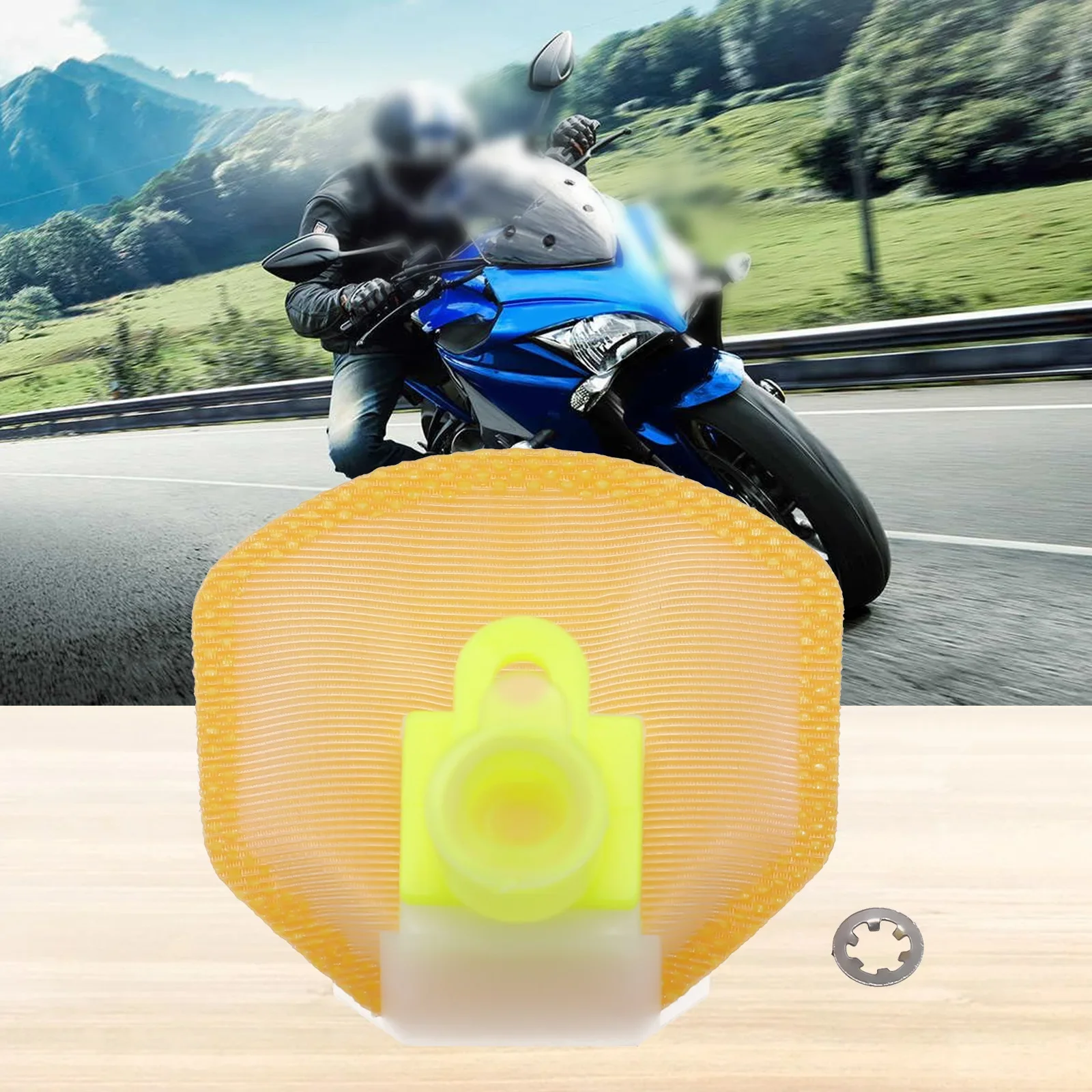 Car Strainer Fuel Pump Filter For GSXR600 SV650 GSR600 15420-44G00 Fuel Pump Filter/Straine Automobile Accessories