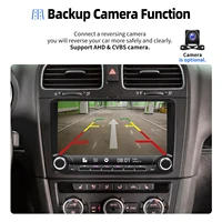 ESSGOO Autoradio 9 pouces pour Volkswagen Golf 5 6 Passat Polo Lecteur multimédia automobile 4 Go 64 Go Carplay Android Auto avec bouton GPS 6