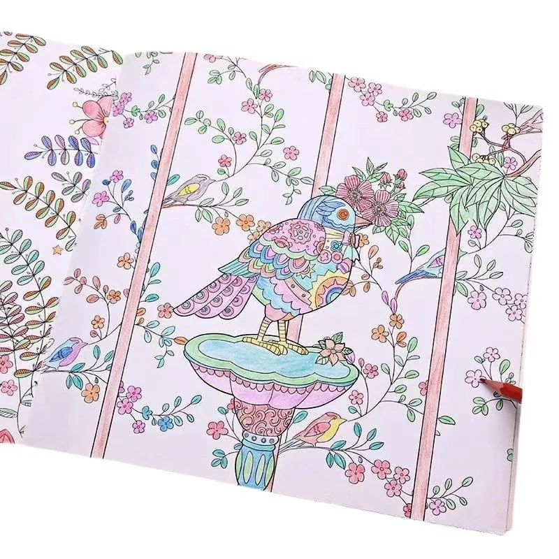 3 Books Different Secret Garden Coloring Book For Adults Children' Learning Painting Graffiti Art Drawing Book Stationerys Gifts 3