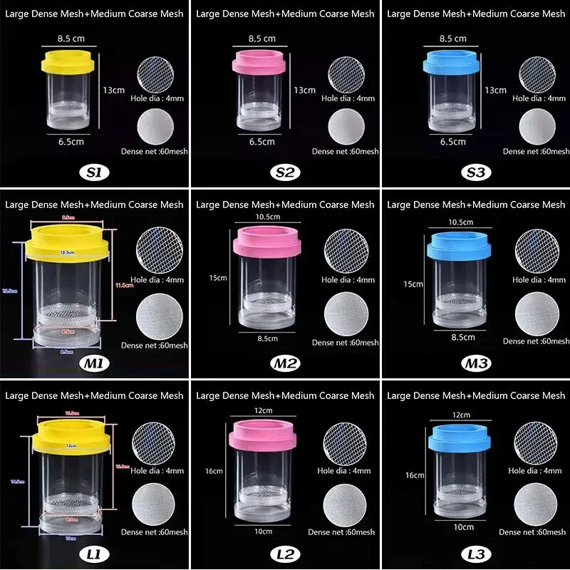 Plastic Floating Fish Isolation Box Aquarium Hatchery Incubator & Breeding Tank Accessory for Hatching & Quarantine fish breeding box