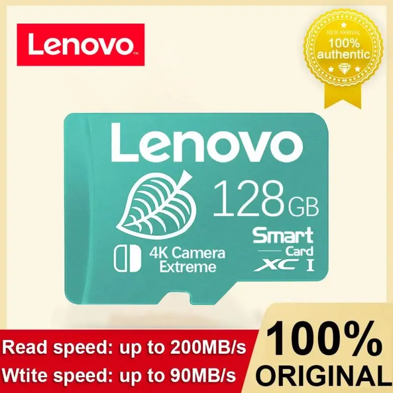 Scheda Di Memoria Flash Lenovo 2Tb 128Gb Micro Tf/Sd Card 512Gb Classe 10 1Tb Scheda Di Memoria Sd Schede Sd Di Memoria Per Telefono Android/Dash Cam