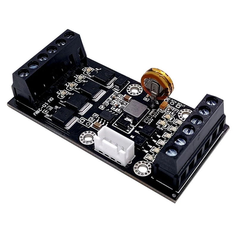 

FX1N-10MT PLC, промышленная Плата управления, Модуль PLC, аналоговый вход/выход с релейным модулем задержки направляющей