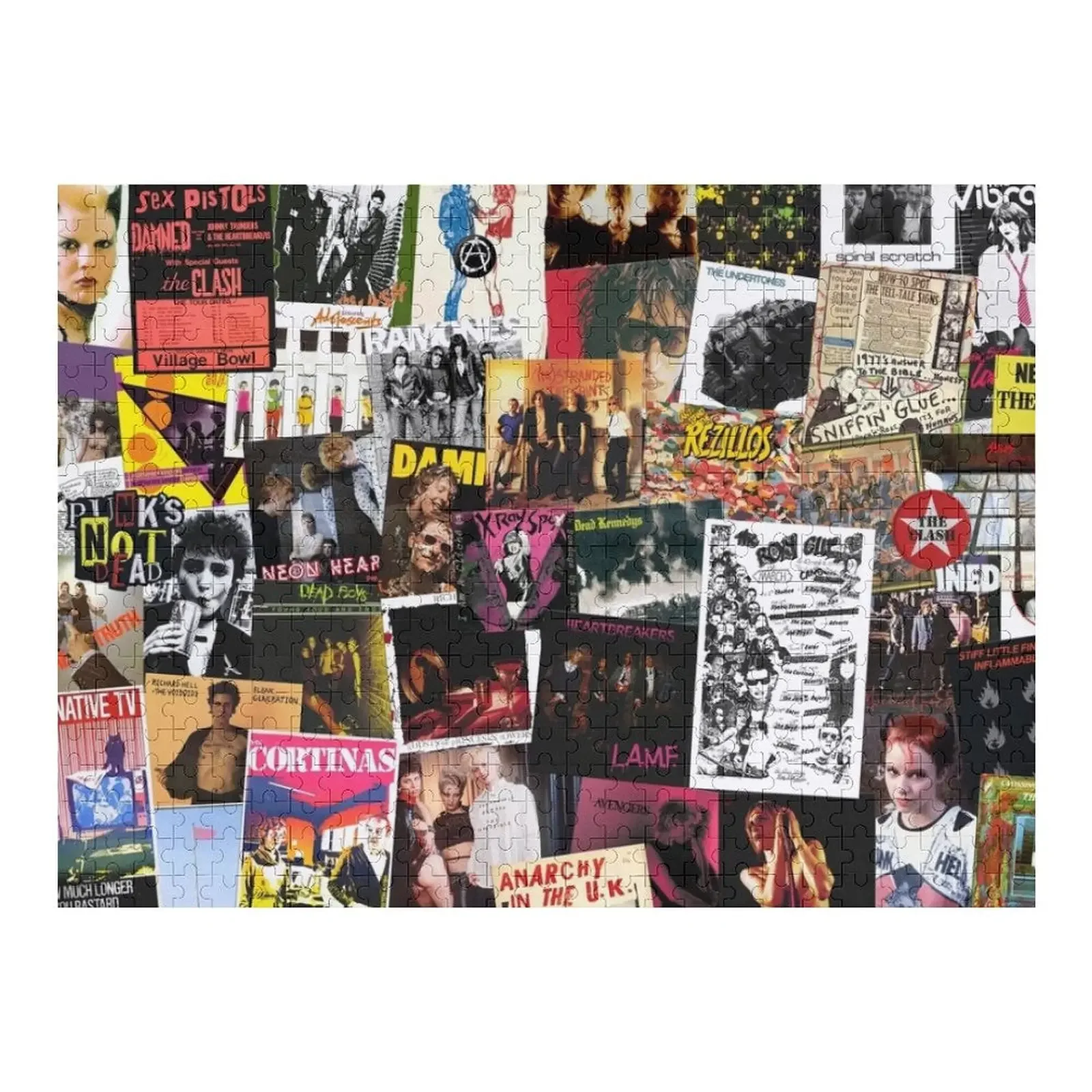 

70s Punk Rock Music Jigsaw Puzzle Adult Wooden Personalised Jigsaw Puzzle