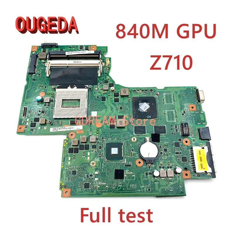 

Материнская плата OUGEDA для ноутбука Lenovo ideapad Z710, рев: 2,1, 840 м, GPU DDR3L