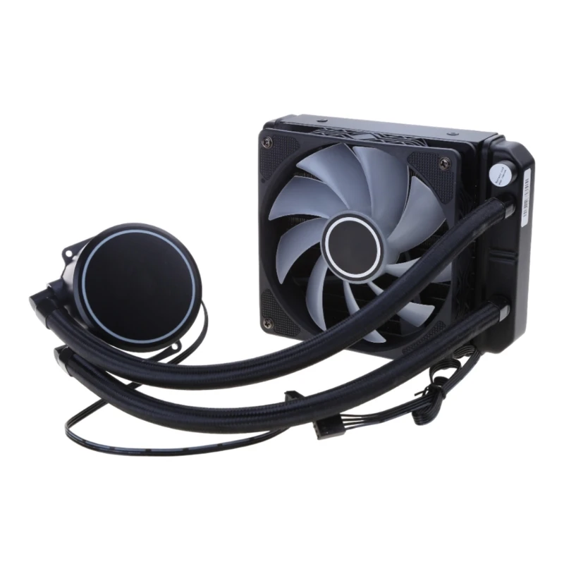 L43D 12cm CPU 액체 냉각기 RGB 수냉 장치 구리 알루미늄 소재