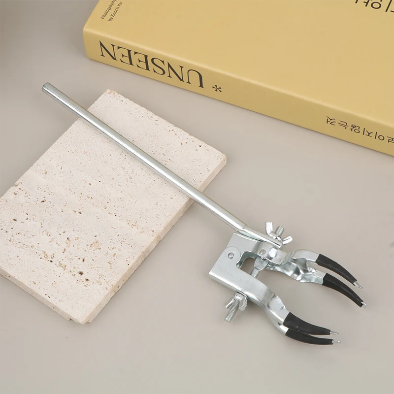 1Pc Multi-Purpose Clip Laboratory 4-jaw Extension Clamp Test Tube Clamps Flask Condenser Clamp Holders