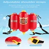 Firefighter Toy Fire Backpack Water Gun Large Capacity Water Gun Fireman Role Play Pool Toys Fire Extinguisher Watergun 4