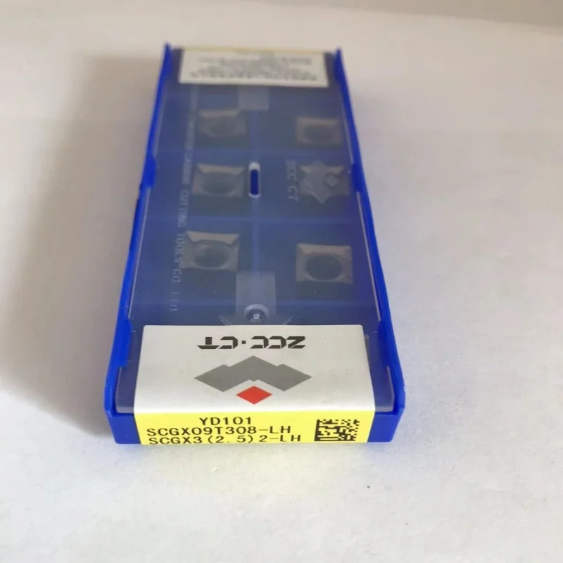 ZCC.CT SCGX09T308-LH YD101 SCGX32.52-LH CNC токарный инструмент лезвие карбидные вставки высококачественные точные режущие инструменты 10 шт.