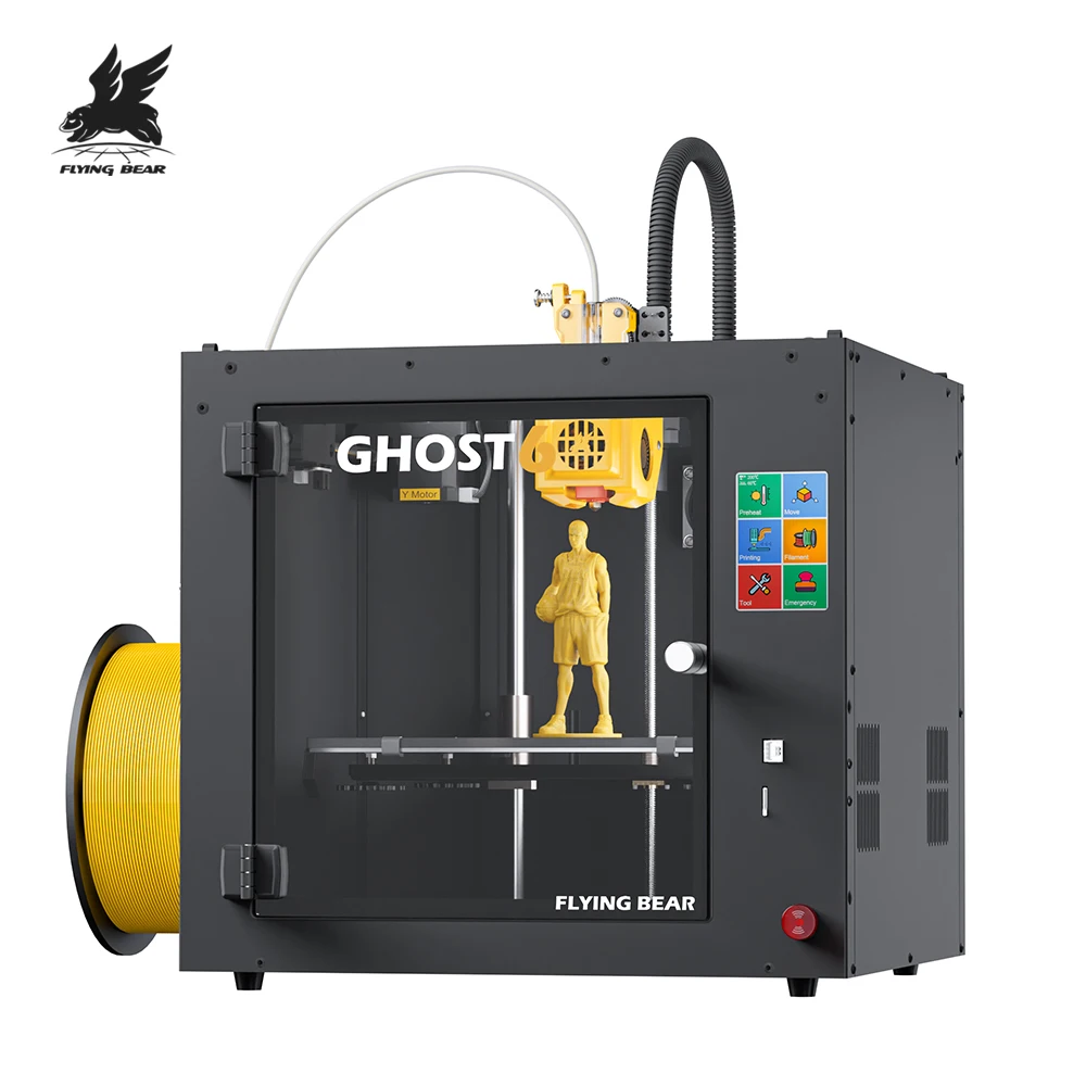 

Flying Bear Popular Ghost 6 High Precision 3d Printer Enclosed Metal Printers Fast Multicolor Printing 25.5*21*20cm DIY Machine