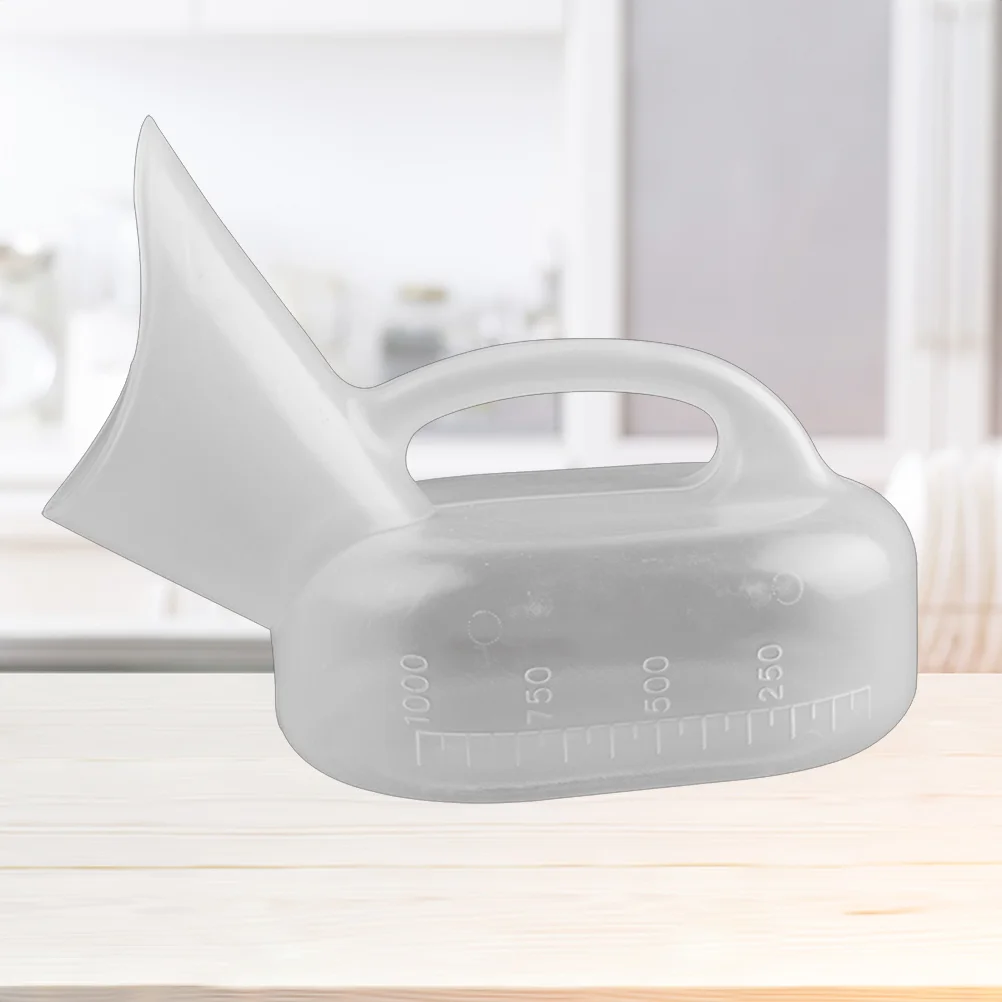 

1000 Ml Urinal For Hospital Women's with Scale Pee Bottle Urinal Baby for Hospital Outdoor