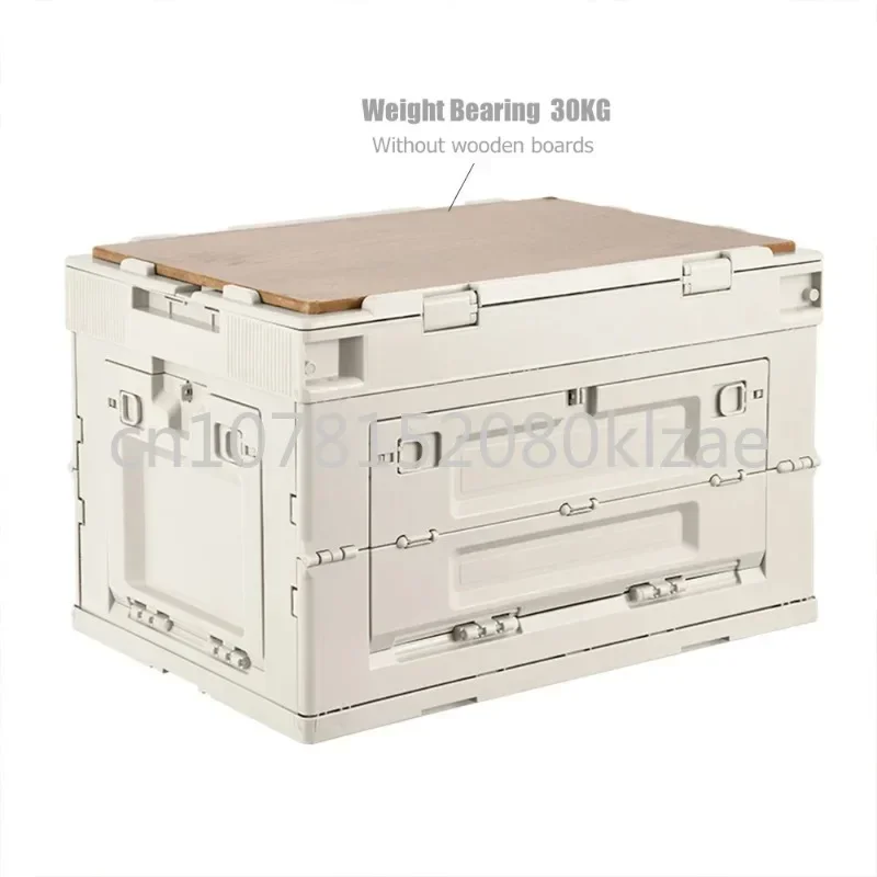 

PP Large capacity outdoor travel storage Camping home storage Car folding car freight container Folding storage box portable