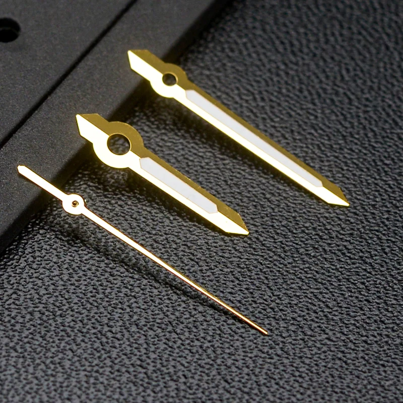 Elegant Silver, Gold, and Rose Gold Watch Hands - Premium Pointer Spare Parts