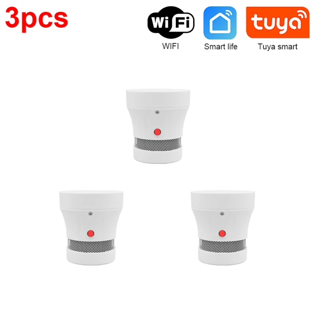 3x WiFi Fire Alarms