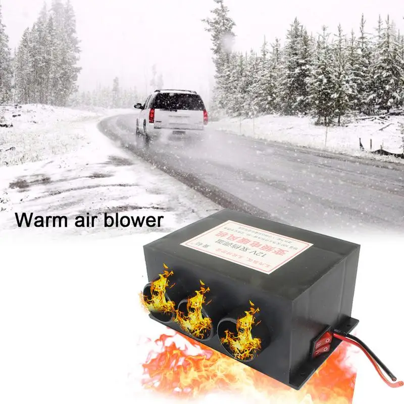 Dc12v 24v 3 Port Car Heater Defroster Universal Dc Car Truck Heater