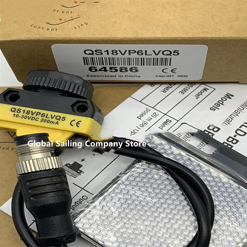 

Новый датчик оптического переключателя QS18VP6LVQ5 QS18VP6DBQ5 QS18VP6DBQ8