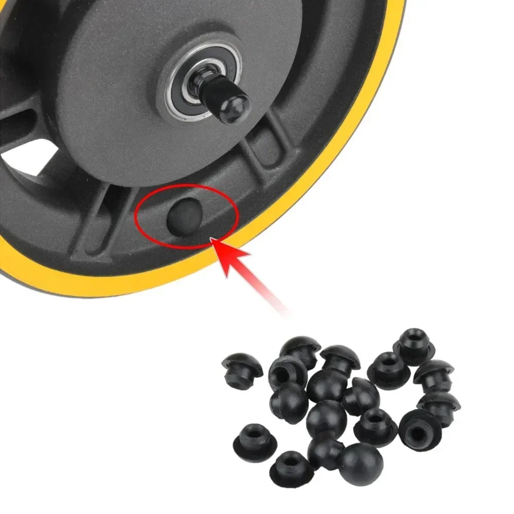 Solid Tire Wheel Hub Cap Rubber Plug For Xiaomi M365 Pro 1S Mi3 Electric Scooter Ninebot Max G30 G30D G30LP Wheel Air Hole Parts