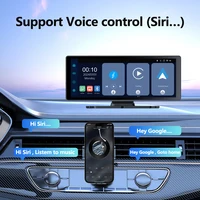 BEPOCAM 8.1 ''écran Carplay pour voiture sans fil CarPlay Android Auto lecteur vidéo multimédia autoradio universelle AUX FM autoradio 3