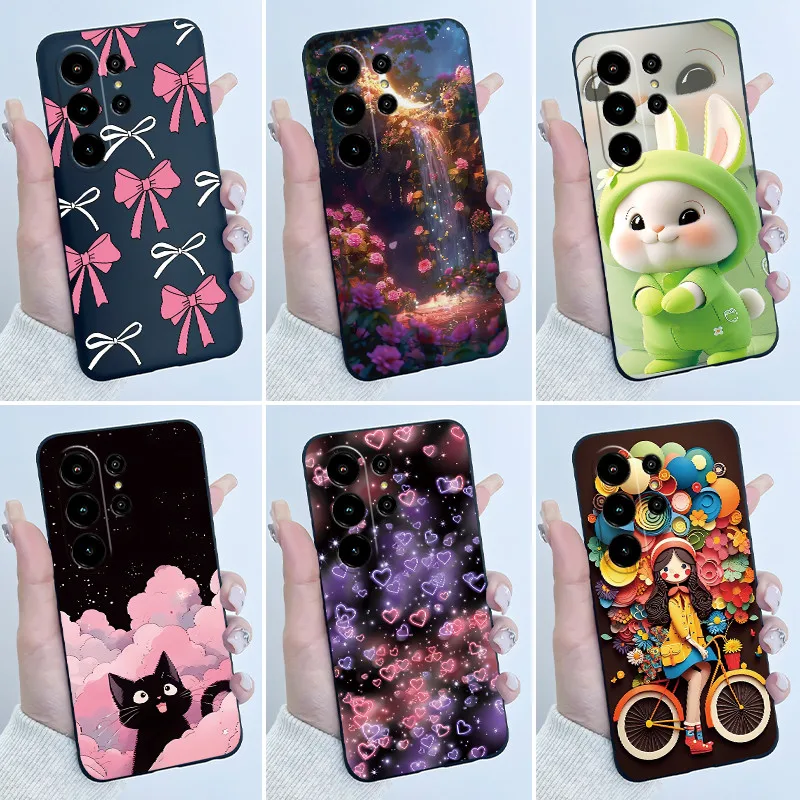 Luxury Cute Love Heart Rabbit Silicone Soft Back Phone Case