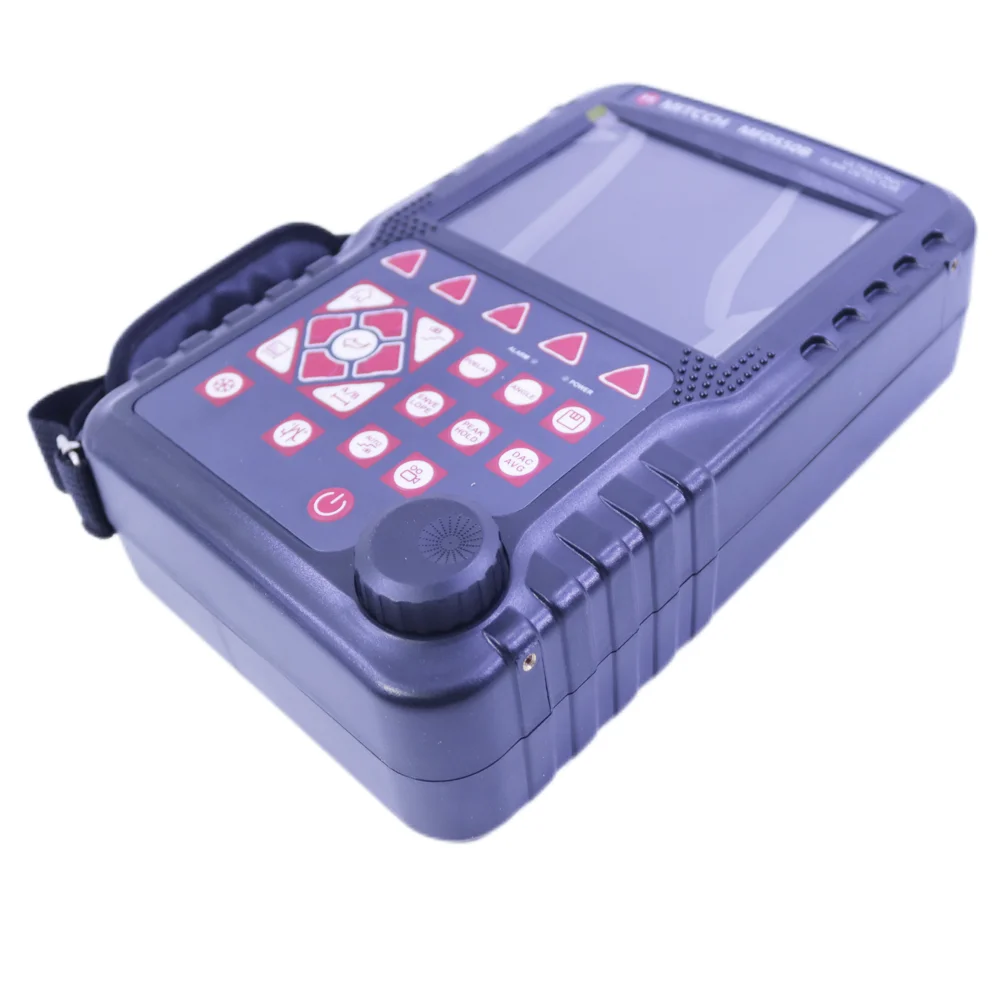 New Mitech MFD550B NDT Digital Ultrasonic Flaw Detector Range 0 to 10000mm with 4MHz Probe