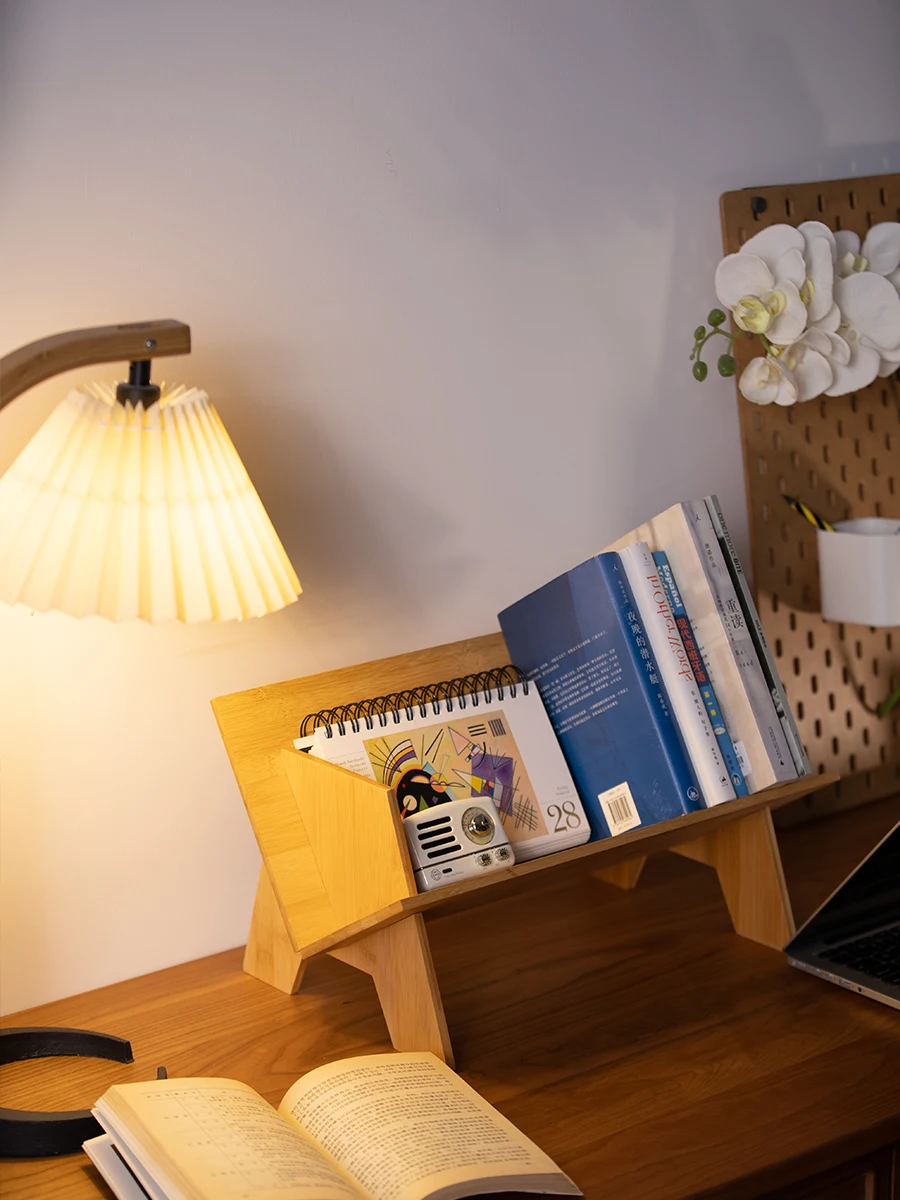 Desk Shelf Simple Bookshelf Combination On The Desk Space Saving Storage Rack For Students