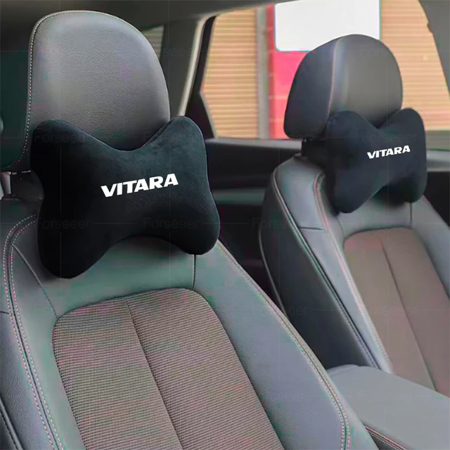 2 Stück Autos itz Kopfstütze Nacken kissen Kopf Nackenschutz passend für  Suzuki Vitara 2013-2017 2015 2020 2023 Auto Interieur Zubehör - AliExpress