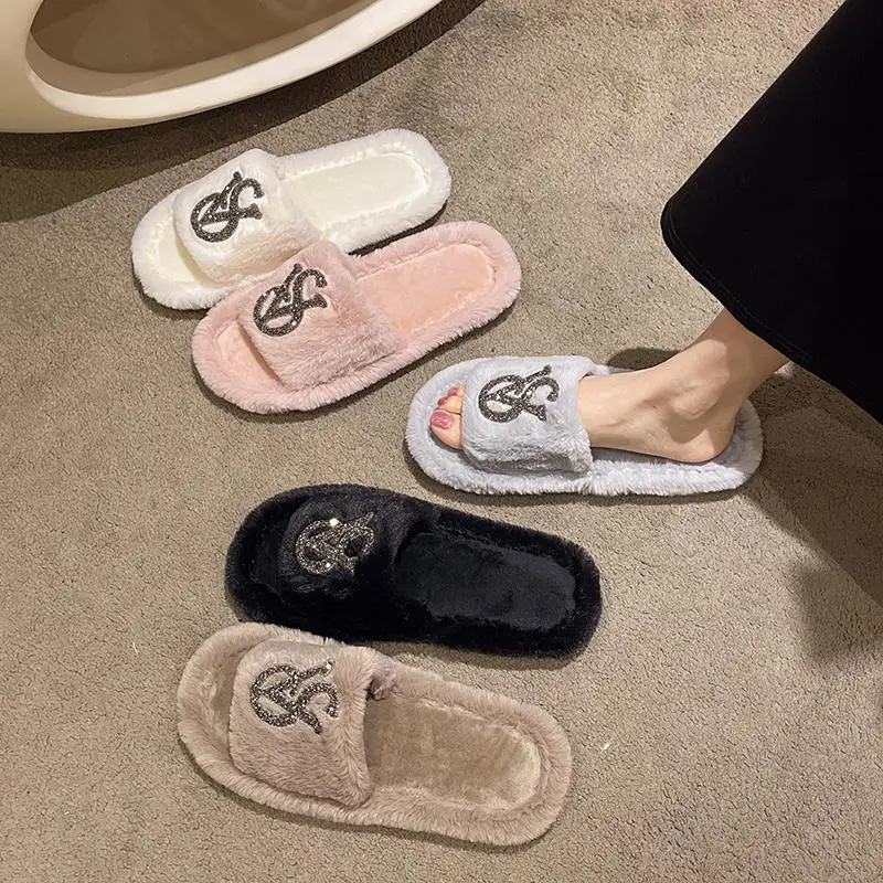Women Flat Slippers Indoor Open Toe