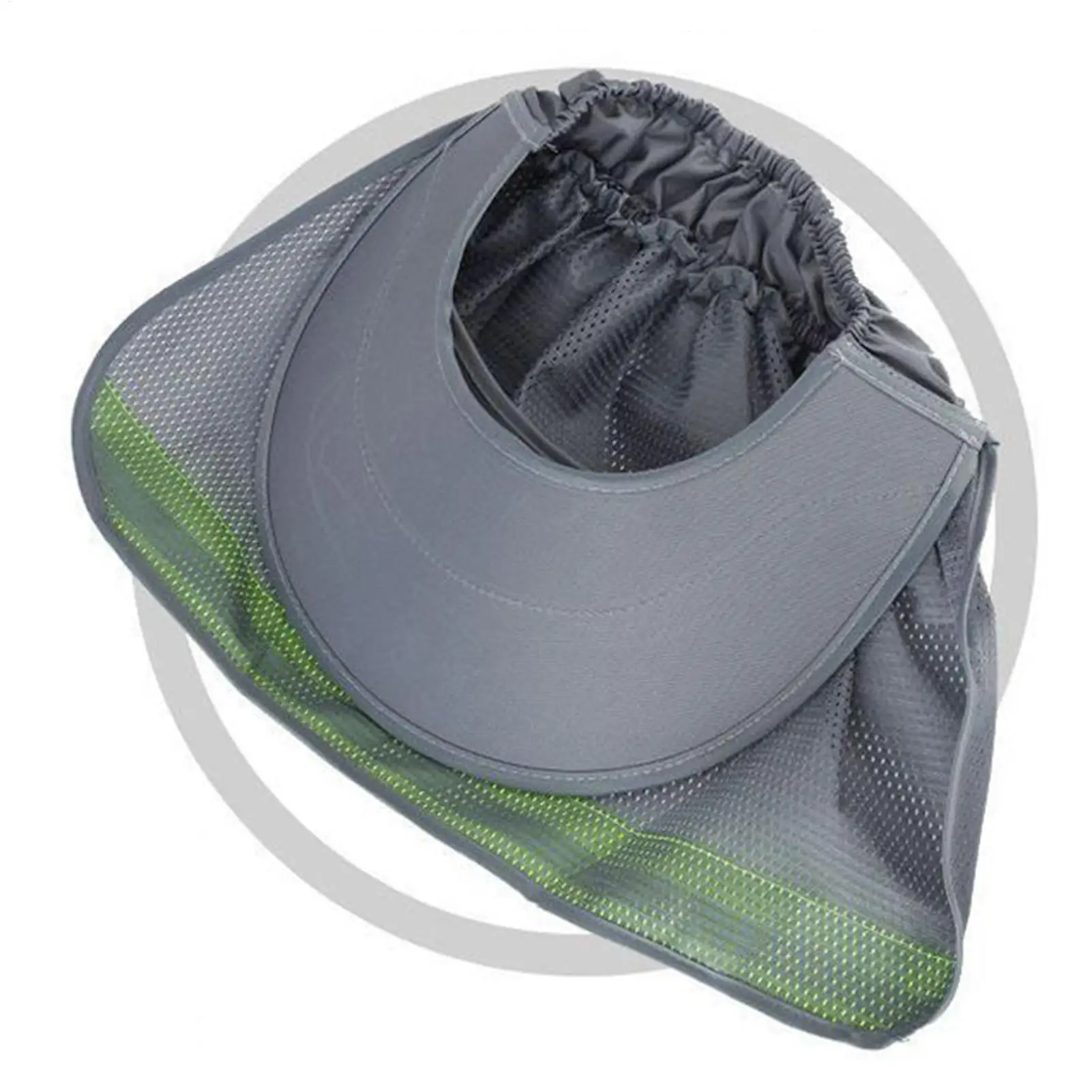 Hard Hat Shade Mesh Neck Sun Shield Reflective Strip Protective Helmet Attachment Reflective Cap Cover for Construction Workers