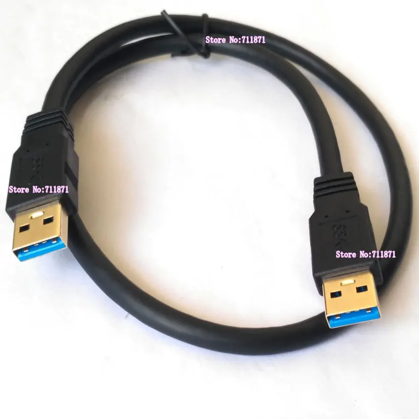 

60 см черный кабель типа «Папа-папа» Usb линейный кабель типа «папа» Usb 3.0 кабель для передачи данных с двумя штырями Usb кабель с двумя штырями