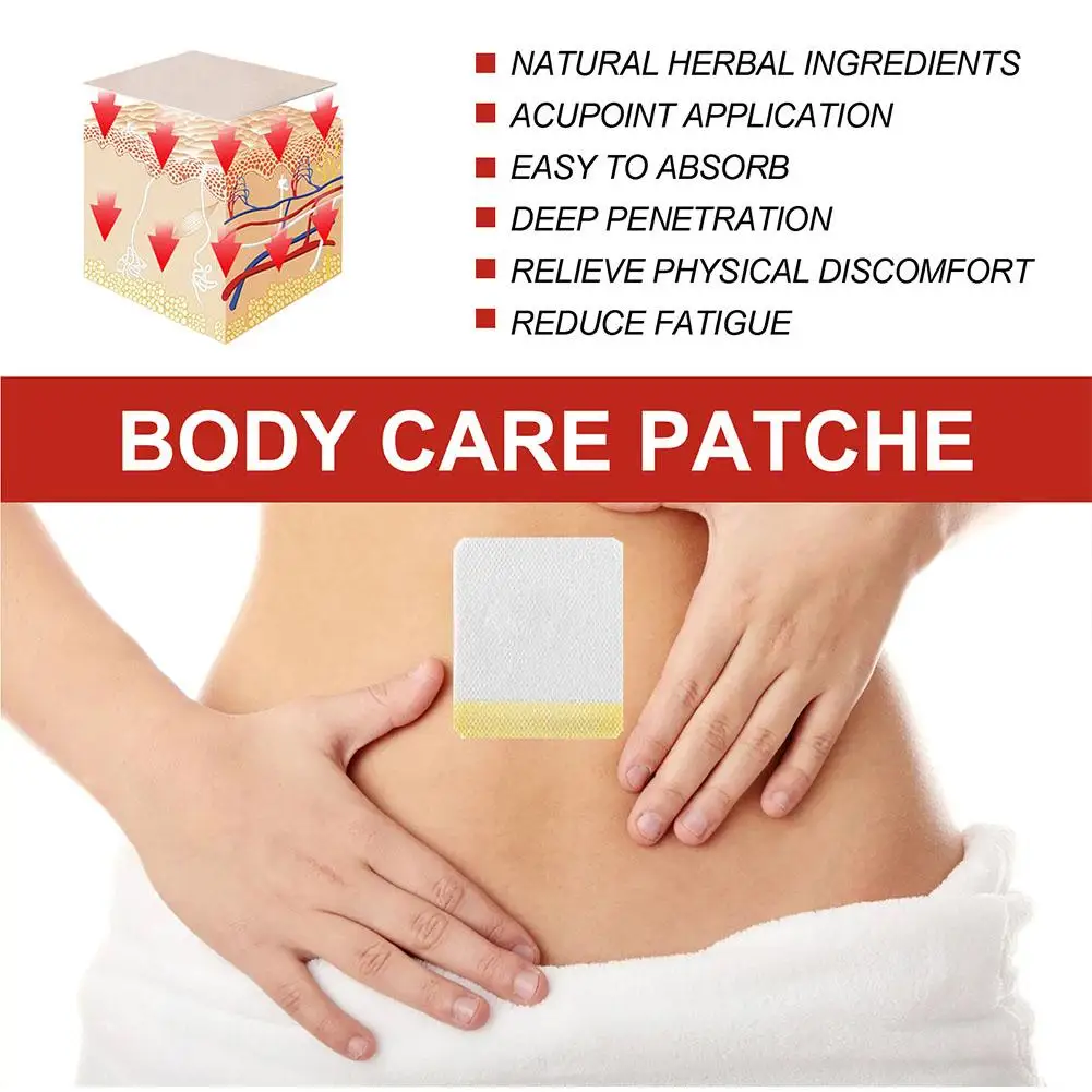 Acupoint Pressure Stimulation Patch Diabetic Paste Acupoint Pressure Patch Paste Leg Soothing Patches Massage 14Pcs/1box