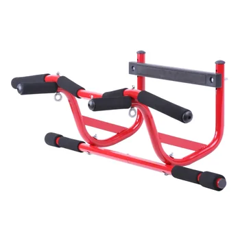 Elevated Chin Up Station, No Screw Strength Training Pull up Bar for Doorway workout equipments for home Fitness & Body Building 2