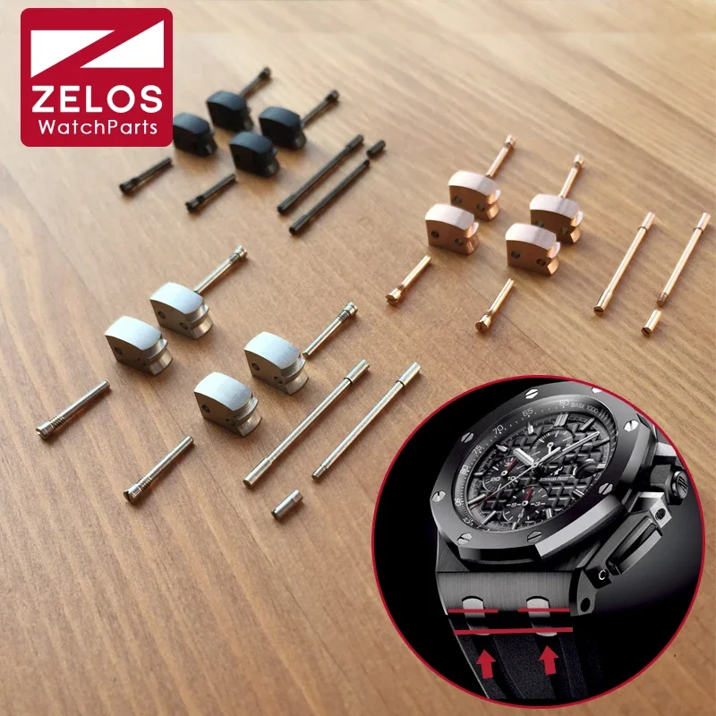 Kit Di Conversione Del Collegamento Finale Per L'Uomo Jf Ap Royal-Oak-Offshore Diver Watch Connect Watch Case Bracciale Strap Belt Parts 15703 Tools