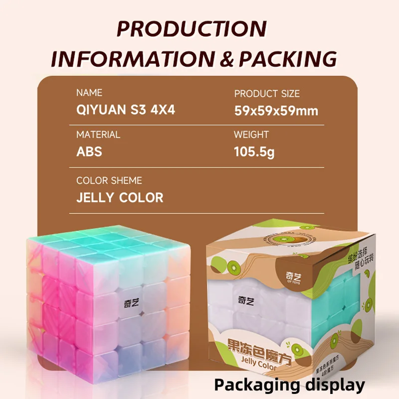 Qiyi-特別な魔法のキューブ,2x2 3x3 4x4 5x5,仏