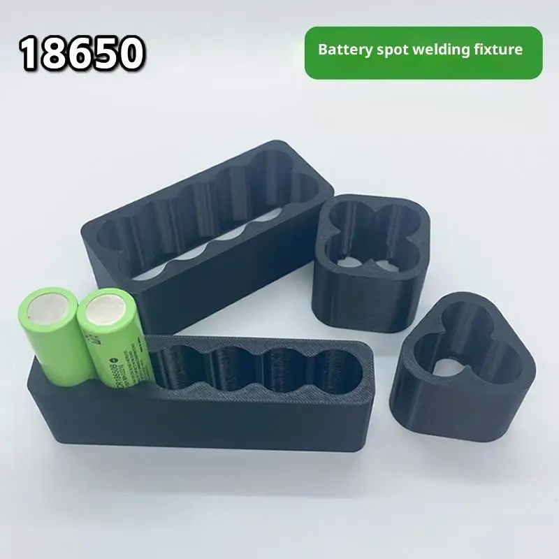 1/4Pcs 플라스틱 18650 리튬 배터리 스폿 용접 고정 장치 세트 배터리 용접용 고정 조립 브래킷