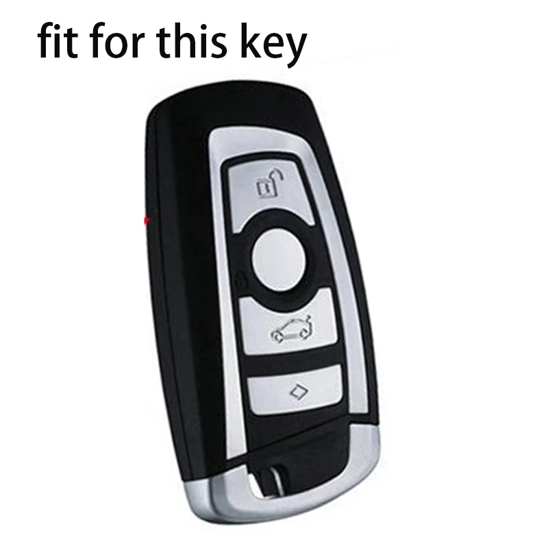 Silicone Key Case Cover Holder For F30 serie 1 F20 F10 F80 X3 F25 F26 X4 M Key Case For Bmw Serie 1 5 3 F20 Accessories Car Fob key case key case cover car key shell