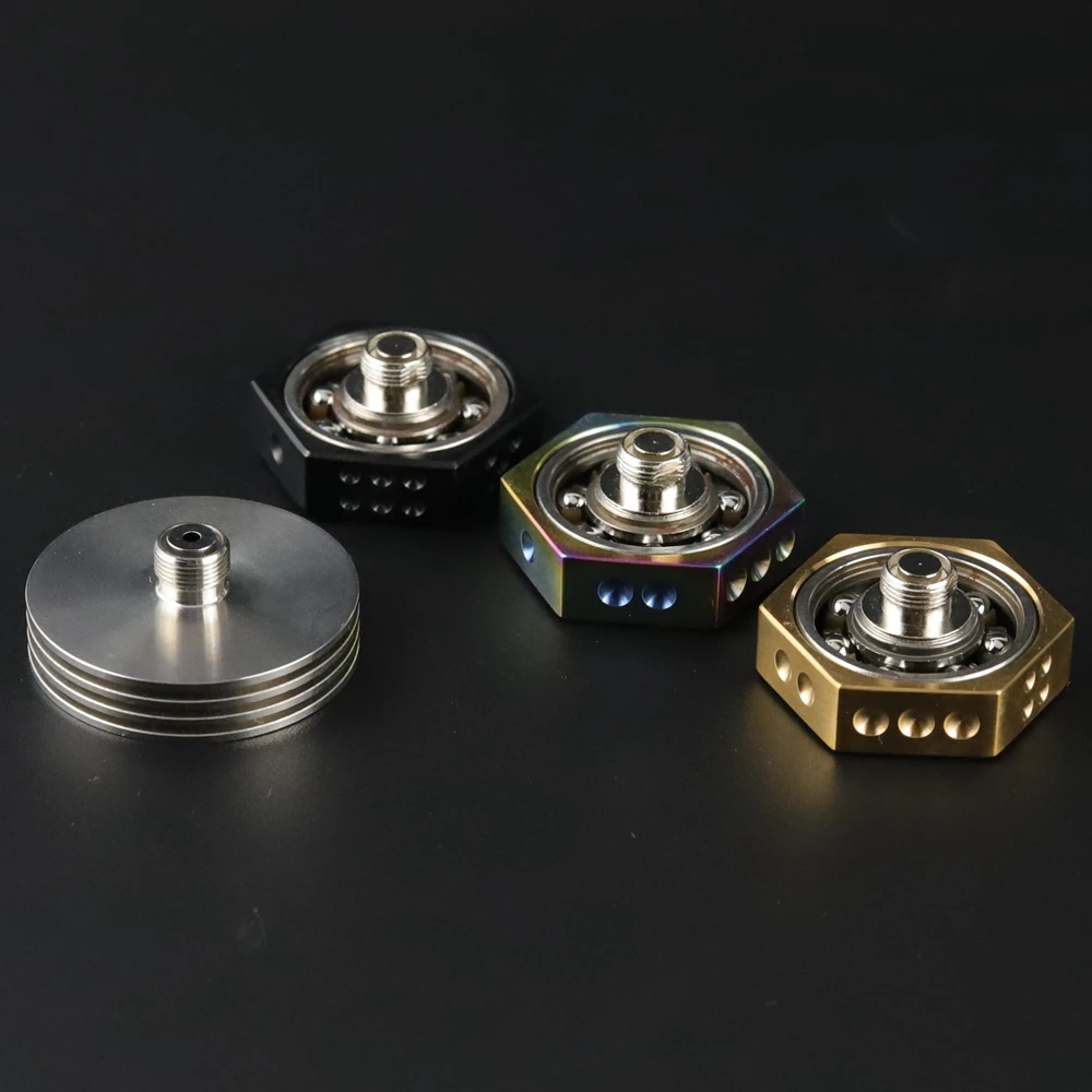 

510 Threading Stainless Steel BF Squonk Heat Sink Base Spinner 25/28/30mm For Atomiz Battery Pen MOD