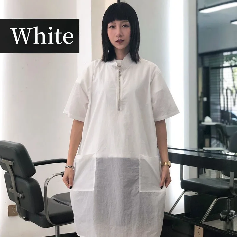 BarbershopWai Cloth Ironingand Dyeingworkclothes Pet Shop Waterproof And Non Stick Work Clothes Hairdressing Assistant Apron
