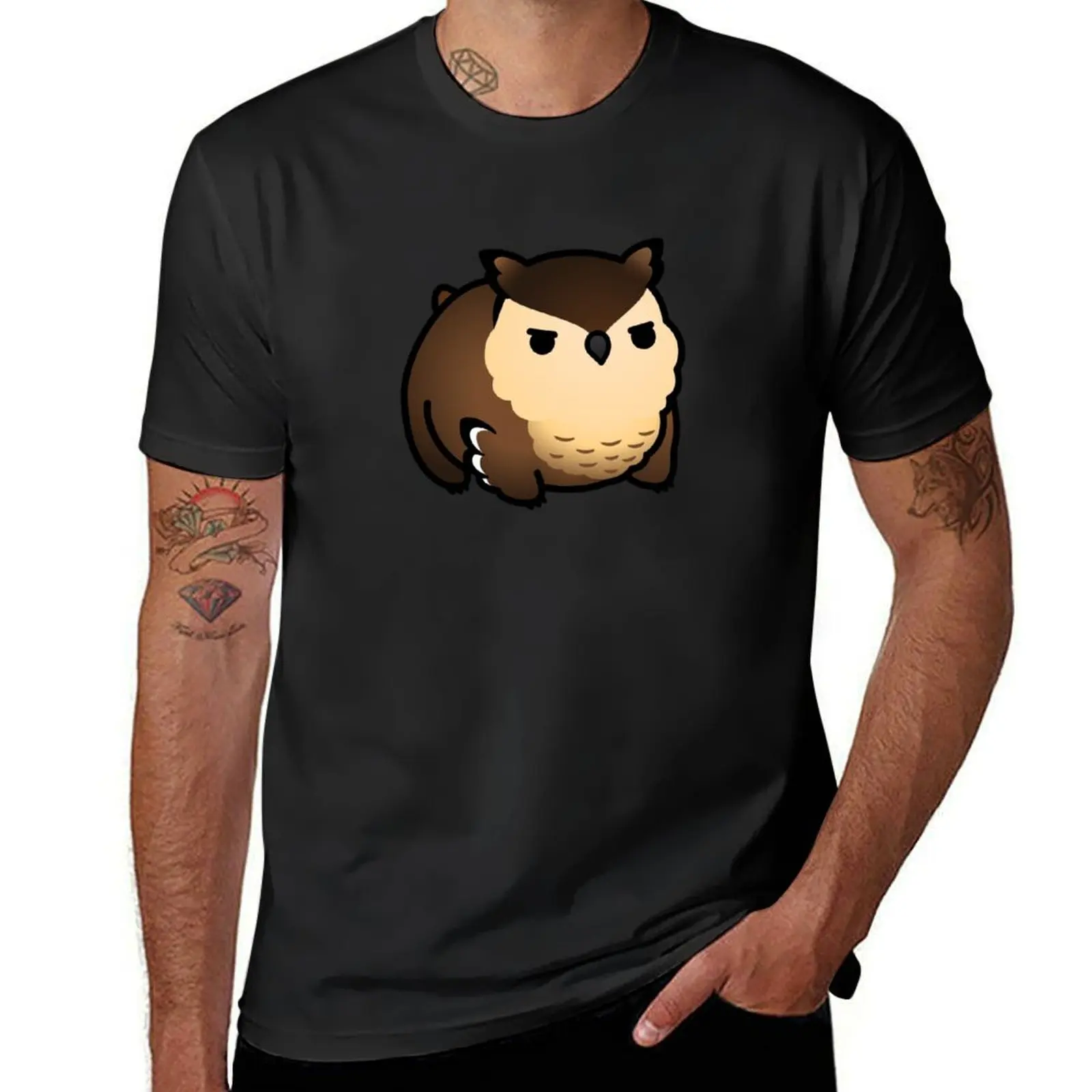 

Chubby Owlbear T-Shirt aesthetic clothes Blouse quick-drying quick drying mens cotton t shirts
