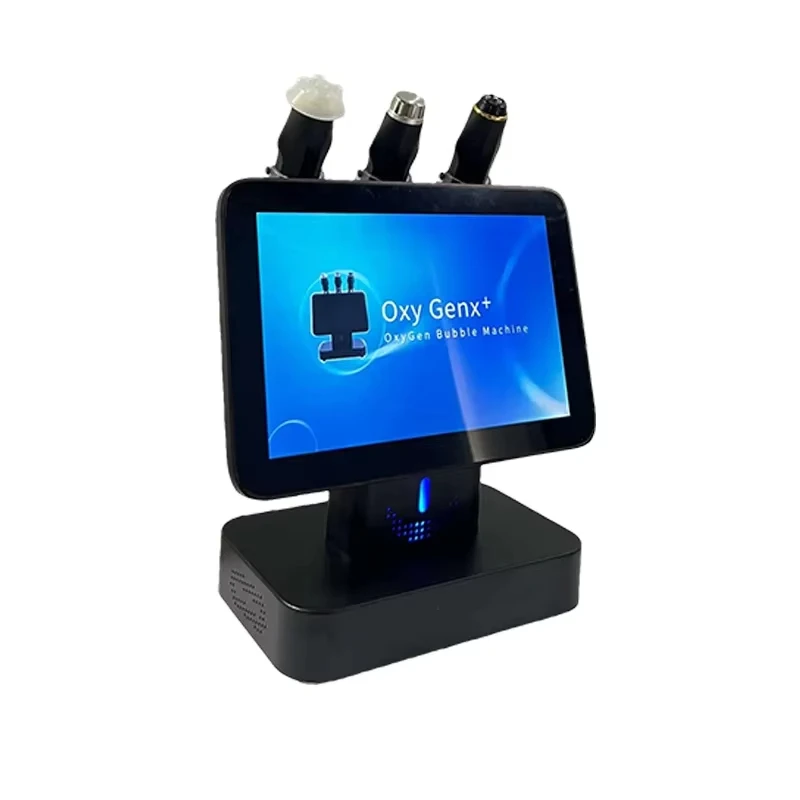 3 In 1 Ultrasonic RF Oxygen Facial device Skin Care CO2 Oxygen Bubble Exfoliate Oxygen Jet Peel Facial Machine 3