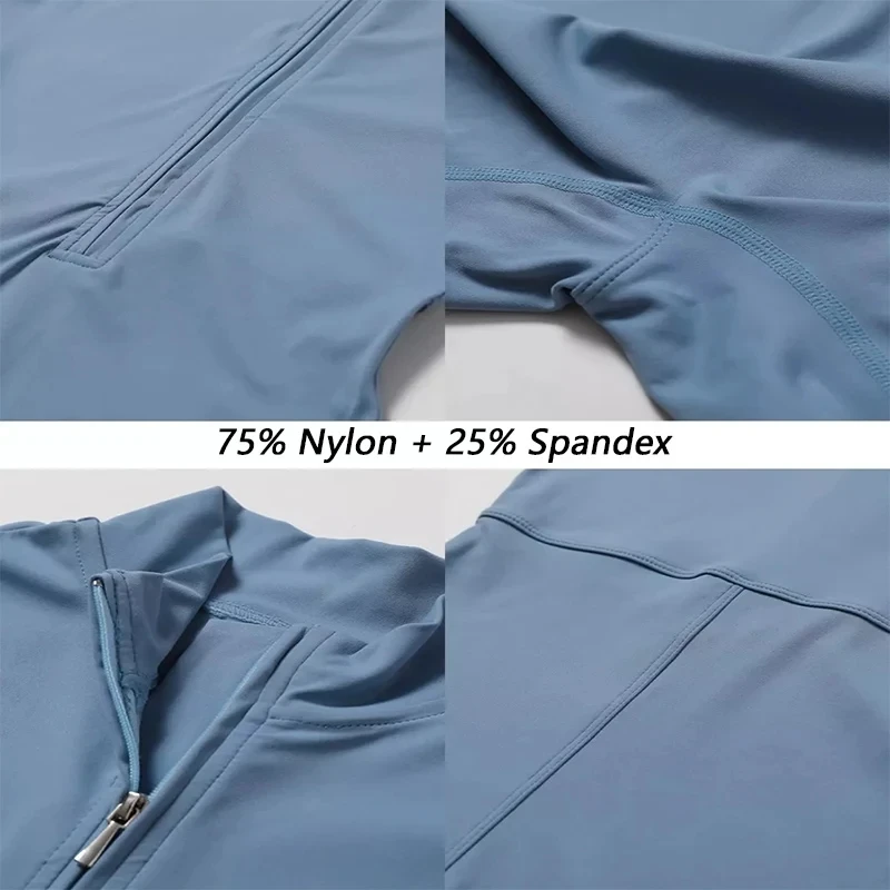 Summer Zipper Workout Jumpsuit – Women’s Fitness Overalls 6