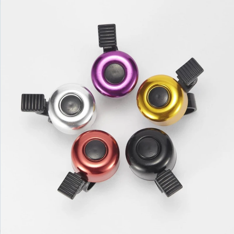 Bicycle Bell Mountain Aluminum Alloy Bike Safety Warning Alarm Cycling Handlebar Flat Ring Bicycles Horn Accessories