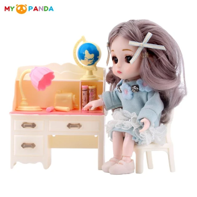 1:12 Dollhouse Miniature Artist Paint Pen Wood Box Toys For Dolls - Dolls  Accessories - AliExpress