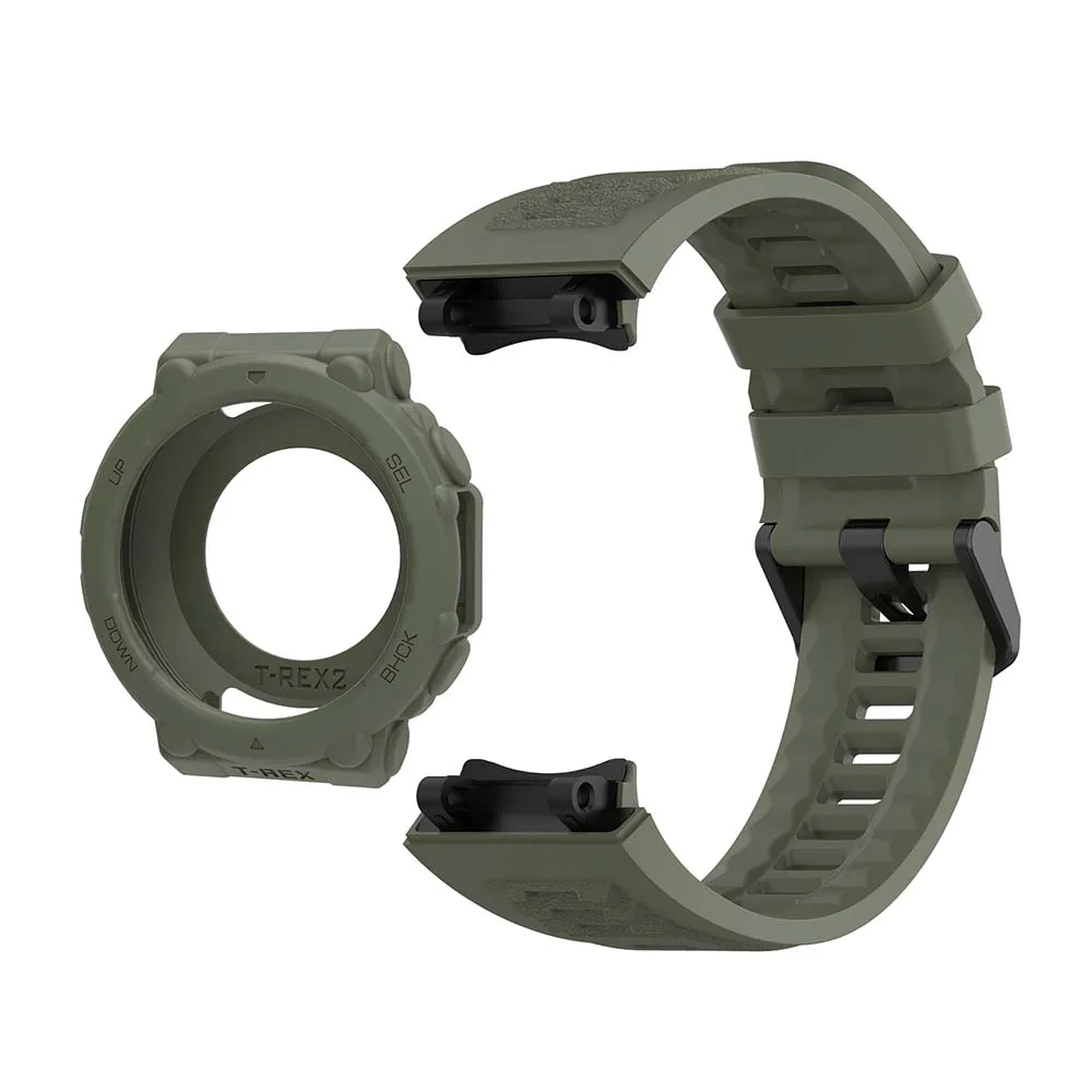 Versatile 2-in-1 Smartwatch Strap and Protective Case with Screen Cover